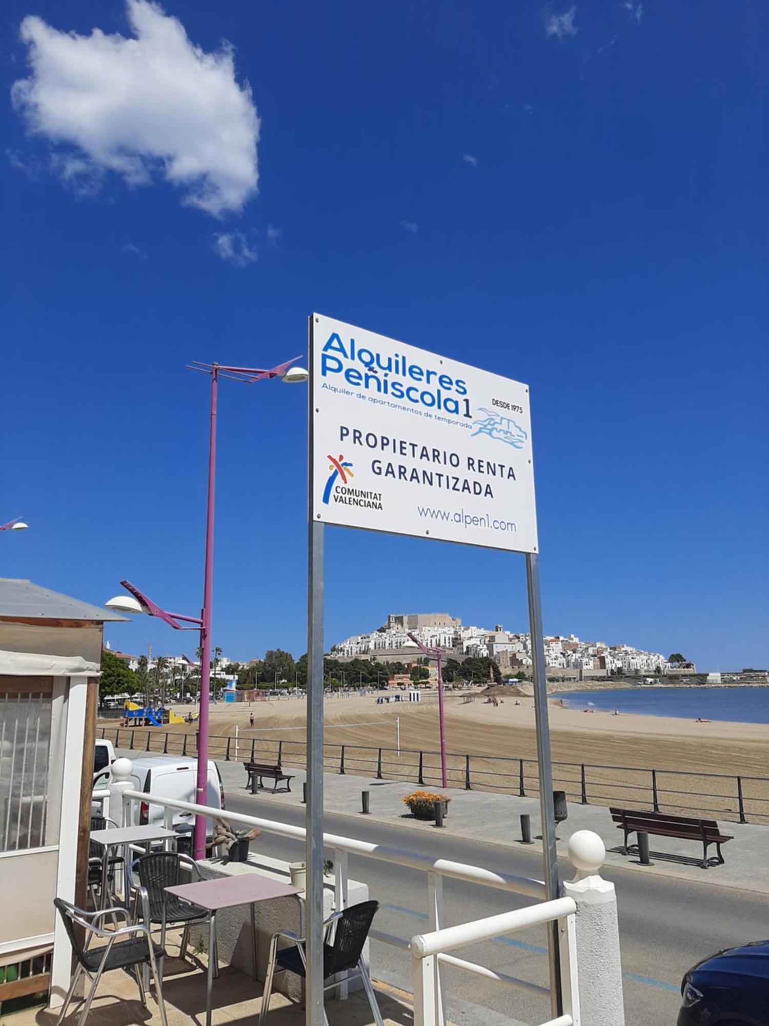 Alpen1 Peniscola Playa 1Era Linea Apartment Exterior foto